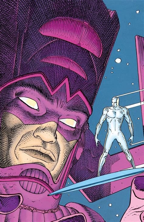Silver Surfer And Galactus By Moebius Rcomicbooks