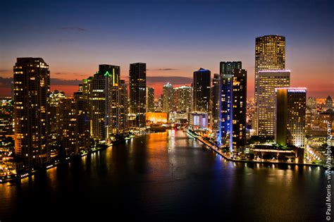 Miami Skyline Wallpaper Wallpapersafari