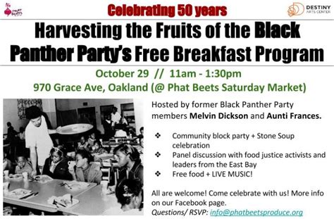 The people's free food program. Harvesting the Fruits of the Black Panther Party's Free ...