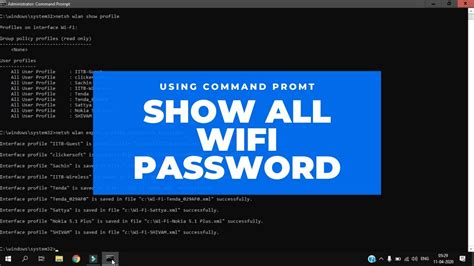 How To Find All Wifi Password Using Command Prompt Only 2 Commands