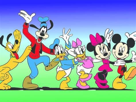 Goofy Mickey Mouse And Donald Duck Famous Characters