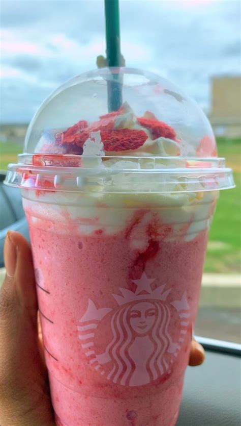 50 Starbucks Drinks For Your Next Order Strawberry Frappuino 1 Fab