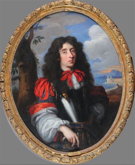 Portrait du Prince de Condé, Duc d'Enghien. Huile sur toile ...