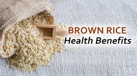 brown rice health benefits dietician arshvi shah diet talk youtube