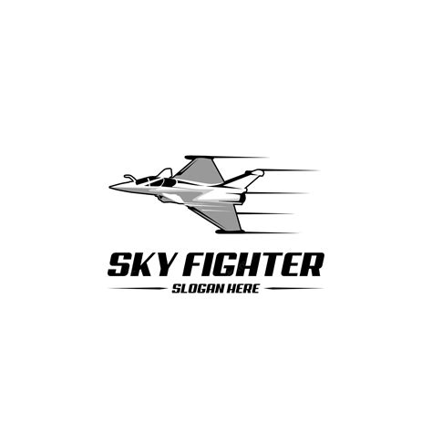 Premium Vector Fighter Logo With The Title Sky Fighter