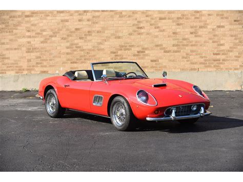 John von neumann, the west coast representative, thought that there was potential for an open. 1962 Ferrari 250 GT California Spyder SWB for Sale | ClassicCars.com | CC-1141164