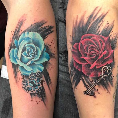 Love is the greatest power in the universe. 125 His and Hers Tattoos That Are Perfect for Couples In Love - Prochronism