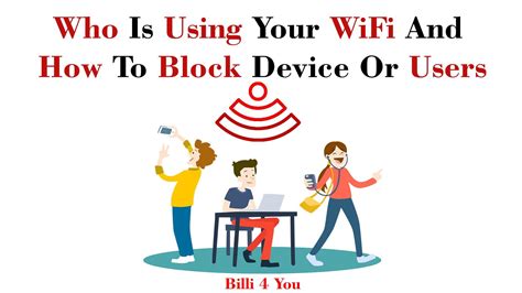Once this is done, disable your existing wifi, then set the access point up so it has exactly the same name and password. How To Check Who Is Using Your WiFi And How To Block ...