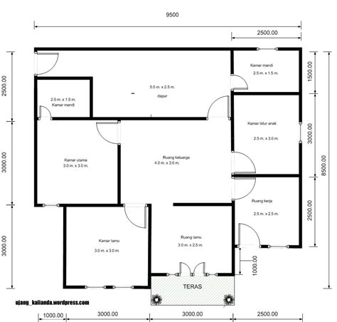 desain rumah  lantai lengkap rumah minimalis terbaru