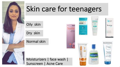 Teenage Skin Care Oily Normal And Dry Skin Moisturiser Face Wash