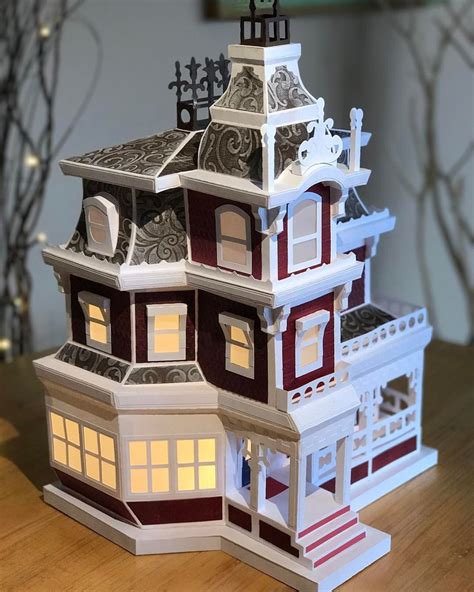 Incredible Diy Paper Victorian House By Steven Franco Craftycatguy