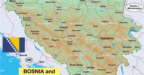 Bosnien-und-herzegowina Karte ~ Online Map