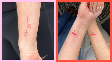 15 Red Ink Tattoo Design Ideas