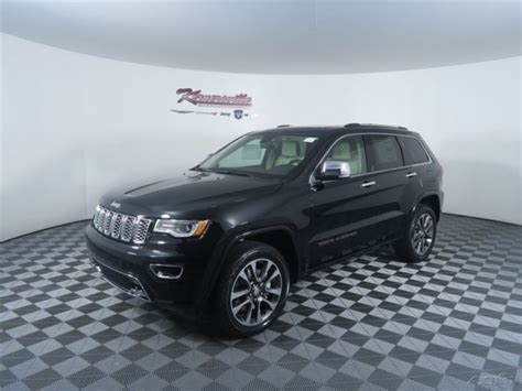 Easy Financing New Black 2017 Jeep Grand Cherokee Overland Suv 4wd 5