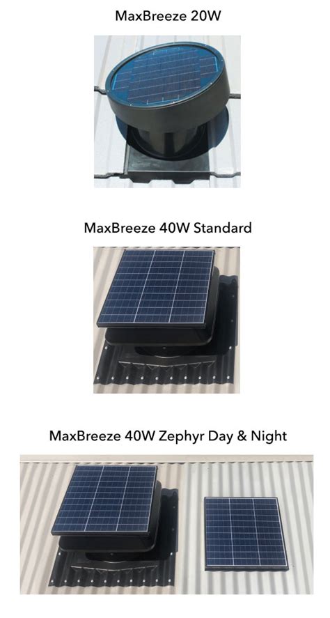 Maxbreeze Solar Powered Roof Ventilation Super Skylights