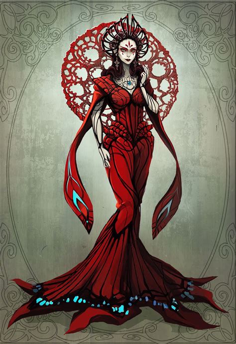 Evil Queen Fantasy Character Design Character Art Concept Art