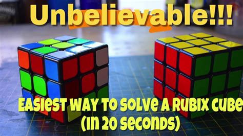 Easiest Way To Solve A Rubiks Cube All You Need Infos