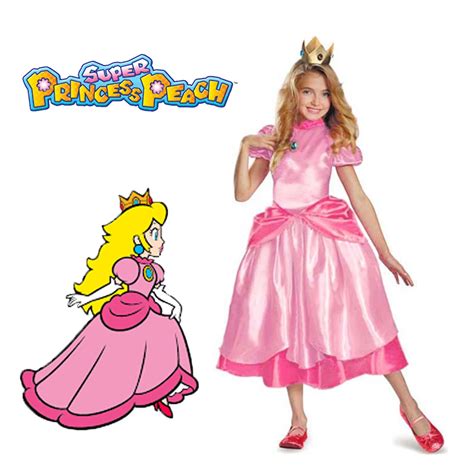 Prestige Princess Peach Girls Costume Costume Craze Princess Peach Hot Sex Picture