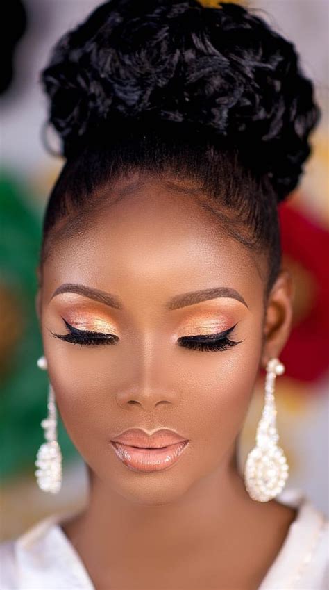 natural bridal makeup looks for black skin goimages ily