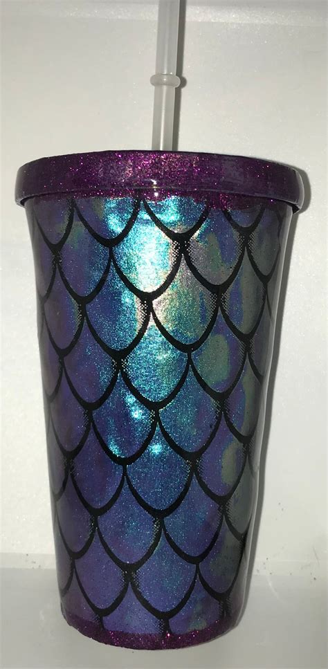 Custom Bling Starbucks Mermaid Tumbler Drink Cup 16oz Glitter Etsy