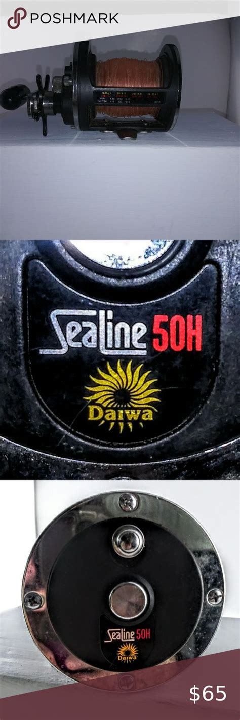 Vintage Daiwa SeaLine 50H Saltwater Reel Saltwater Reels Saltwater