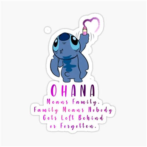Electronics And Accessories Ohana Decal Lilo And Stitch Laptop Decals