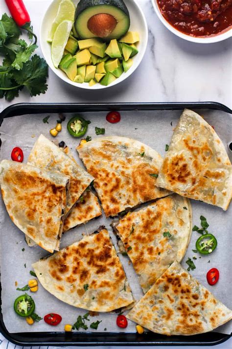 Black Bean And Corn Quesadillas Ministry Of Curry