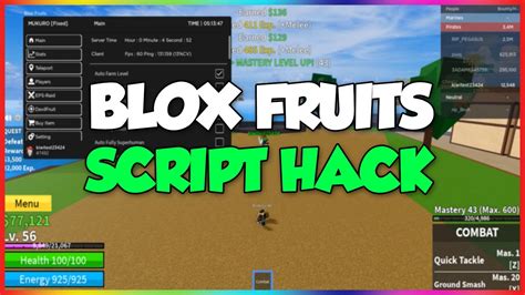 ROBLOX Blox Fruits Script Hack Update 17 Auto Farm Auto Raid More