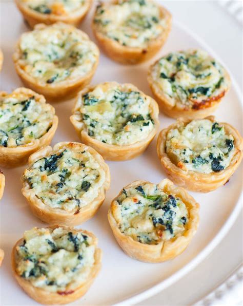 Petite Quiche And Ricotta Canapes Tatyanas Everyday Food