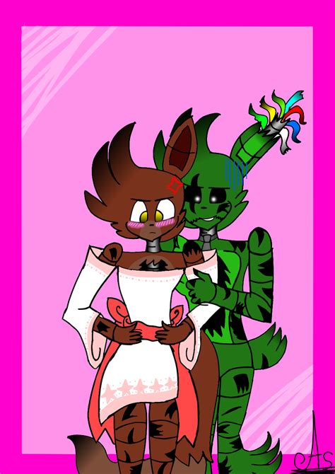 Wft What The Springtrap X Foxy Perfect Dress For Foxy