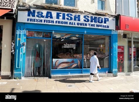 Exterior Of N A Fish Shop Walthamstow High Street London Uk Kathy Dewitt Stock Photo Alamy