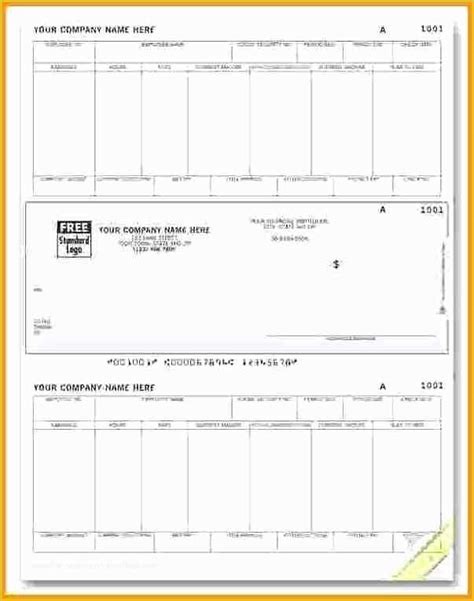 Free Fake Check Stubs Template Heritagechristiancollege