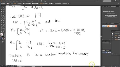 The determinant of 2x2 matrix calculator computes the determinant of a 2x2 matrix. Determinant of 2x2 matrix - YouTube
