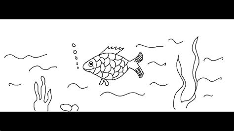You can always add new features or change the you've created a beautiful drawing of a rainbow trout and learned more about the process of designing a typical fish. Easy Kids Drawing Lessons :How to Draw a Cartoon Fish for ...