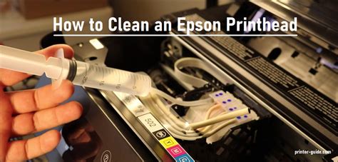 How To Clean An Epson Printhead Eprinter Help