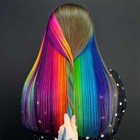 Chingum — Discover Curiosities Rainbow Colored Hairstyles By Snezhana