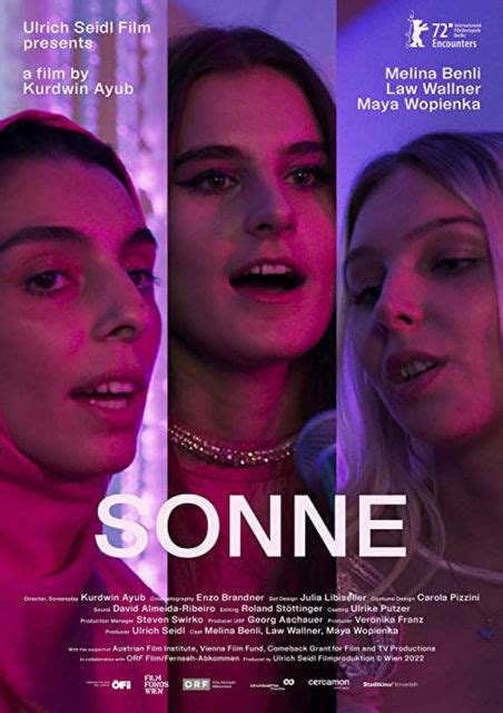 Sonne Kinospielfilm Coming Of Age Drama Familie Frauen Migration 2020 2021 Crew United
