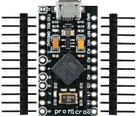Ard Pro Micro Arduino Microcontroller Atmega32u4 Usb At Reichelt