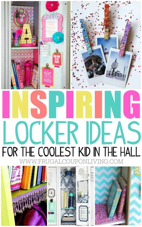 20 cute ways to decorate your locker this year. Locker Ideas for the Coolest Kid in the Hall