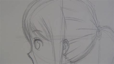 How To Draw Anime Girl Side View Slow Narrated Tutorial
