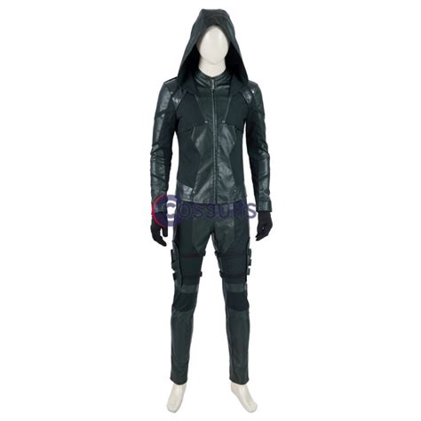 Oliver Queen Cosplay Costume Arrow S8 Cosplay Suit Cossuits