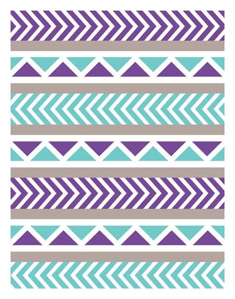 Free Download Purple Tribal Print Background Tribal Mint Purple Wall