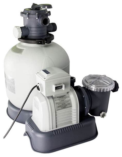 Intex Krystal Clear 3000 Gph Above Ground Pool Sand Filter Pump For