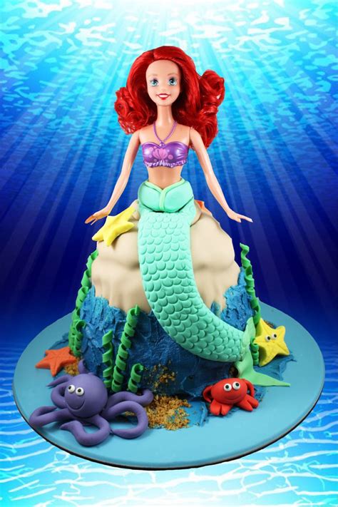 Pin By Kyylez On Dolly Varden Tin Cakes Little Mermaid Cakes Mermaid