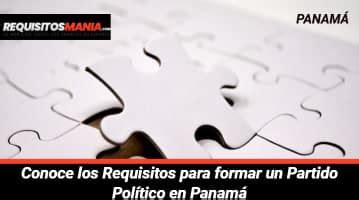 Conoce Los Requisitos Para Formar Un Partido Pol Tico En Panam
