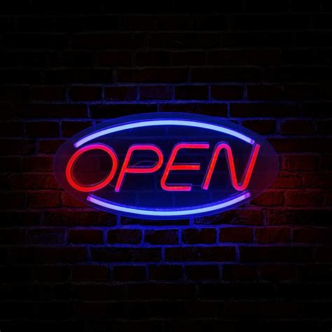 Buy Panghuhu88 Neon Open Sign Neon Led Open Sign Light For Business