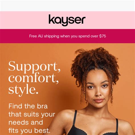Support Comfort Style Kayser Lingerie