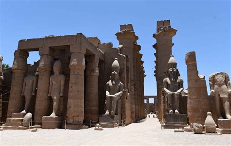 El Templo De Luxor Amigos De La Egiptología