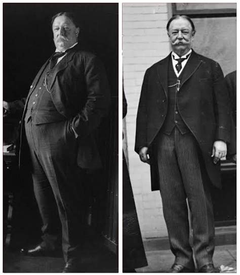 Us President William Taft Before And After His Weight Loss Rpics