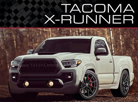 Unofficial 2022 Toyota Tacoma X Runner Is The Trd Sport Truck You Cant